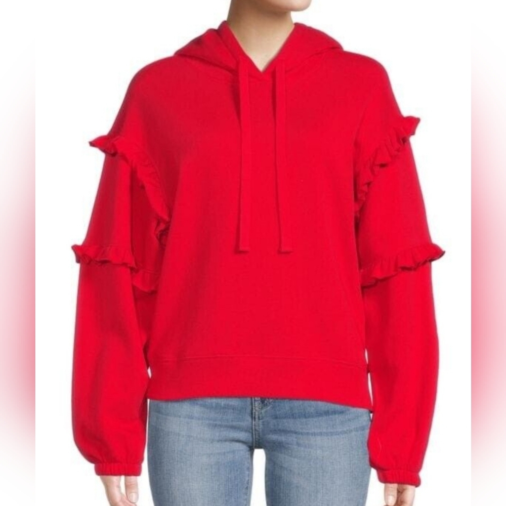 Rebecca Minkoff Evelyn Ruffle Hoodie